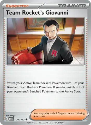 Team Rocket's Giovanni · 174