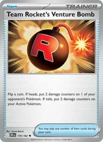 Team Rocket's Venture Bomb · 179