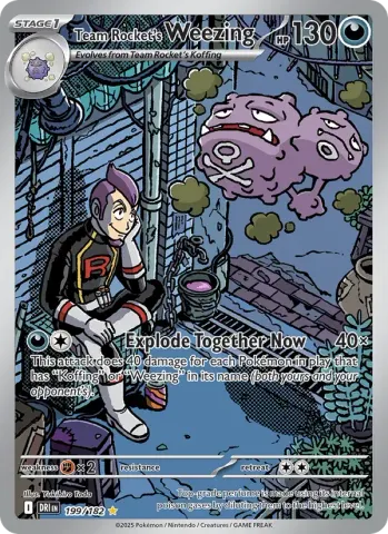 Team Rocket's Weezing · 199