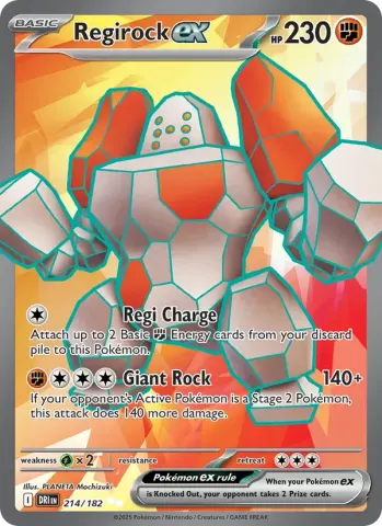 Regirock ex · 214