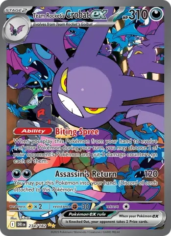 Team Rocket's Crobat ex · 234