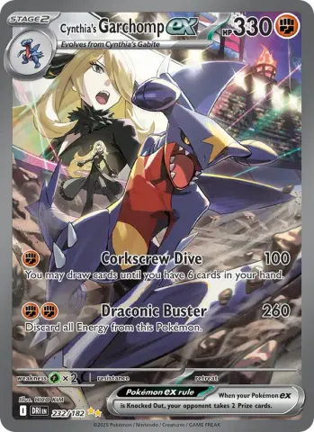 Cynthia's Garchomp ex · 232