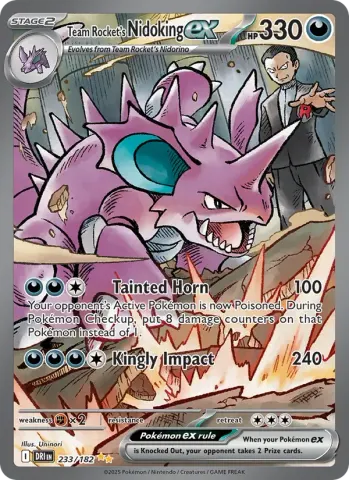 Team Rocket's Nidoking ex · 233