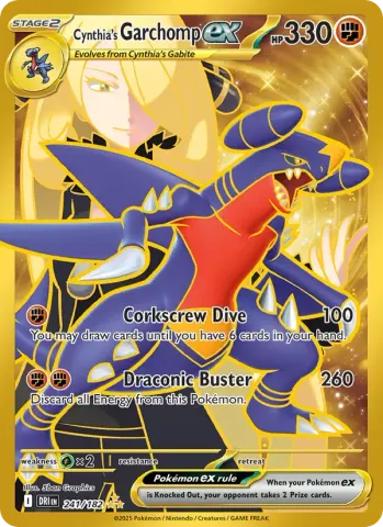 Cynthia's Garchomp ex · 241