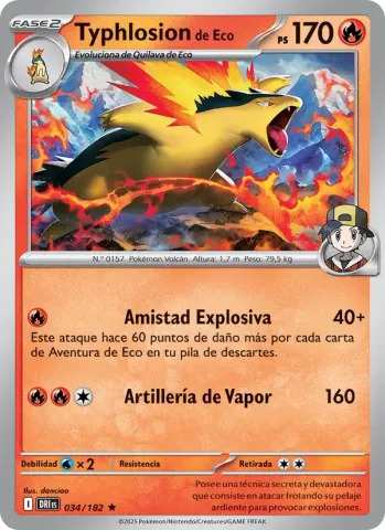 Typhlosion de Eco · 034