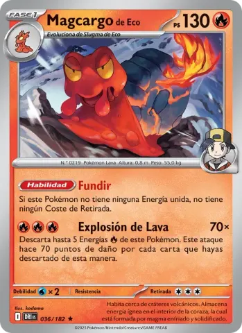Magcargo de Eco · 036
