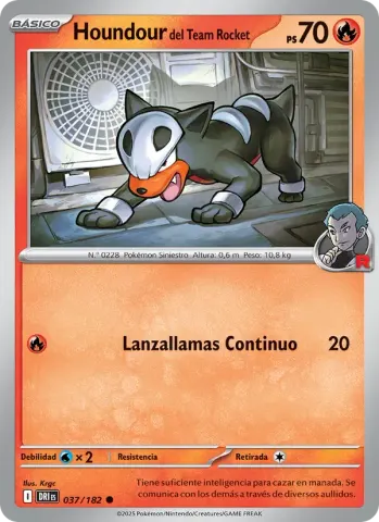 Houndour del Team Rocket · 037