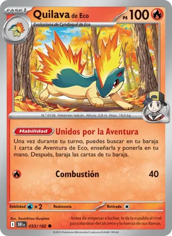 Quilava de Eco · 033