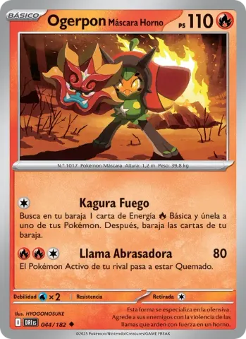 Ogerpon Máscara Horno · 044