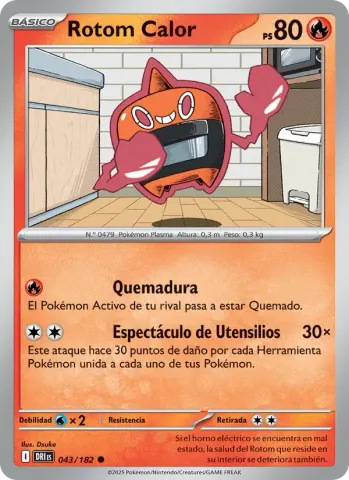 Rotom Calor · 043