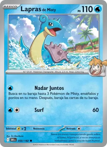 Lapras de Misty · 050