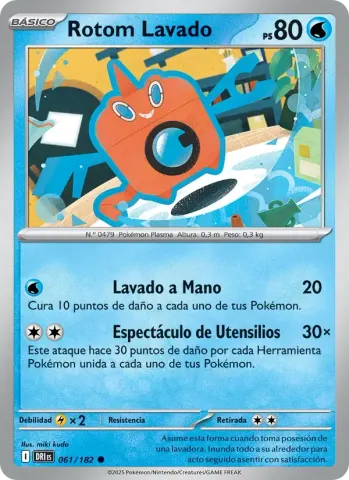 Rotom Lavado · 061
