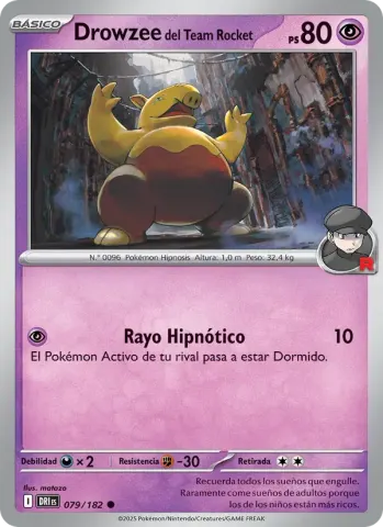 Drowzee del Team Rocket · 079