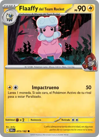 Flaaffy del Team Rocket · 073