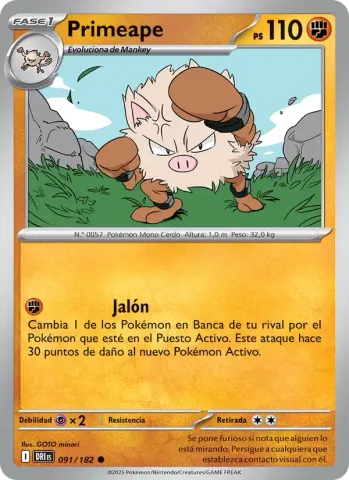 Primeape · 091
