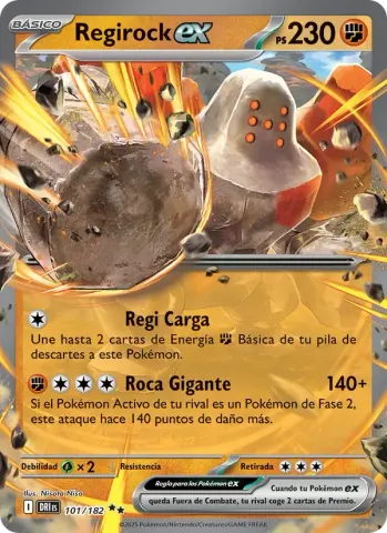 Regirock ex · 101