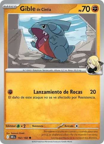 Gible de Cintia · 102