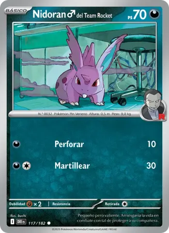 Nidoran♂ del Team Rocket · 117