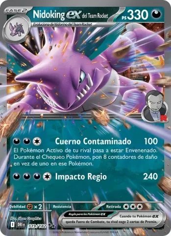 Nidoking ex del Team Rocket · 119