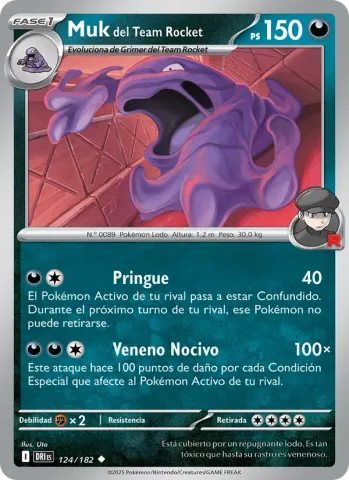 Muk del Team Rocket · 124