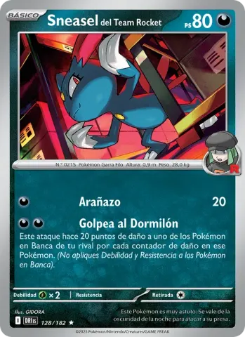 Sneasel del Team Rocket · 128