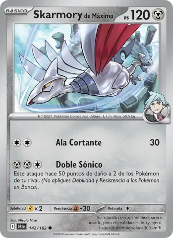 Skarmory de Máximo · 142