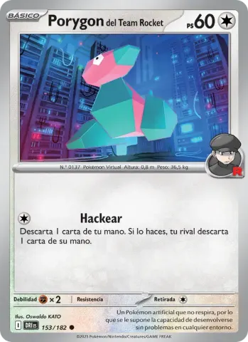 Porygon del Team Rocket · 153