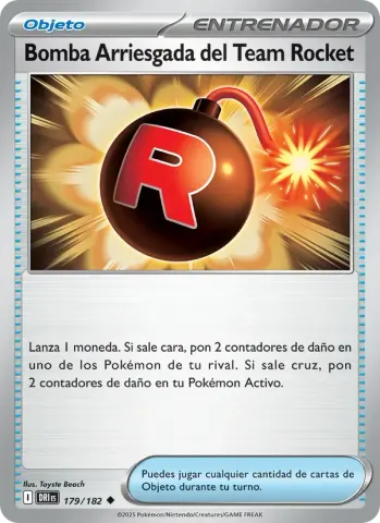 Bomba Arriesgada del Team Rocket · 179