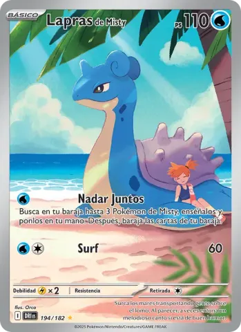 Lapras de Misty · 194