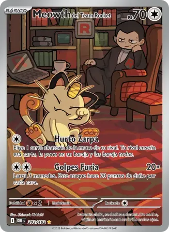 Meowth del Team Rocket · 203