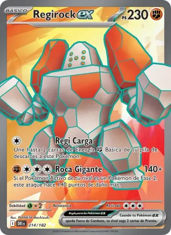 Regirock ex · 214