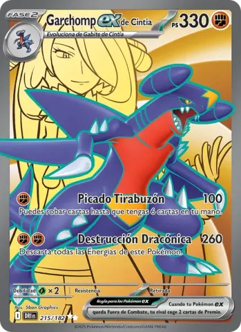 Garchomp ex de Cintia · 215