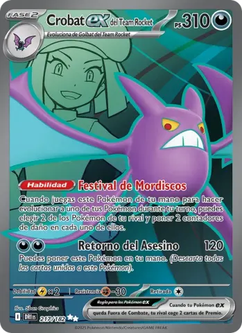Crobat ex del Team Rocket · 217