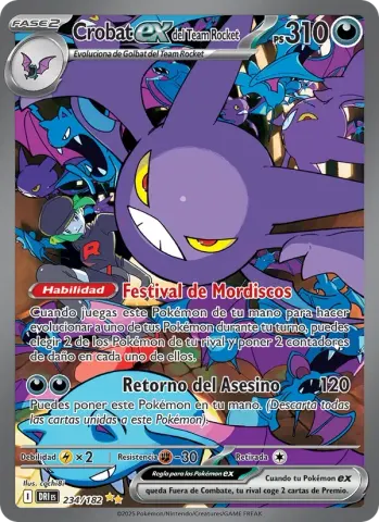 Crobat ex del Team Rocket · 234