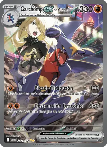 Garchomp ex de Cintia · 232