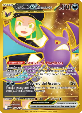 Crobat ex del Team Rocket · 242