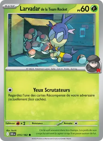 Larvadar de la Team Rocket · 015