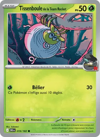 Tissenboule de la Team Rocket · 019