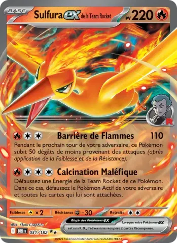 Sulfura-ex de la Team Rocket · 031