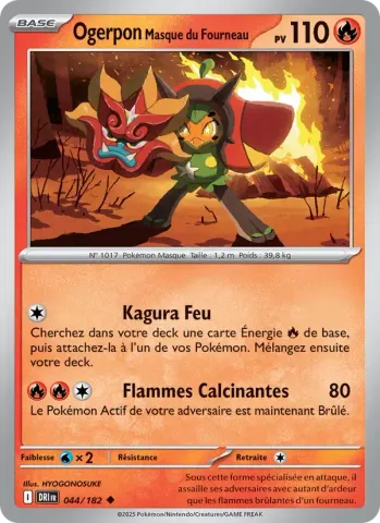 Ogerpon Masque du Fourneau · 044