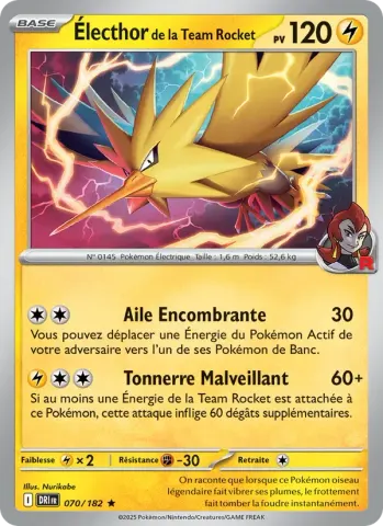 Électhor de la Team Rocket · 070