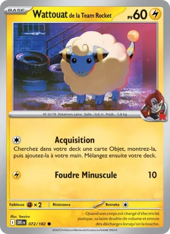 Wattouat de la Team Rocket · 072