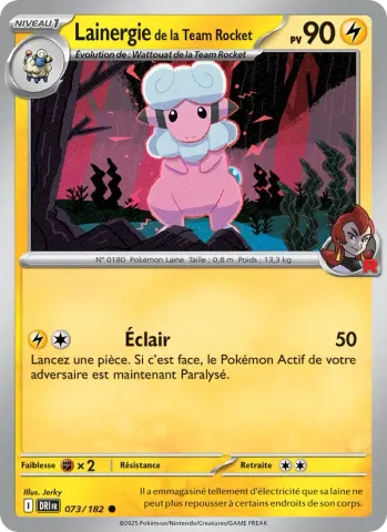 Lainergie de la Team Rocket · 073