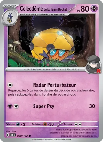 Coléodôme de la Team Rocket · 088