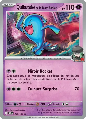 Qulbutoké de la Team Rocket · 082