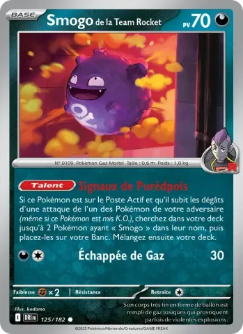 Smogo de la Team Rocket · 125