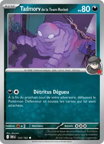 Tadmorv de la Team Rocket · 123