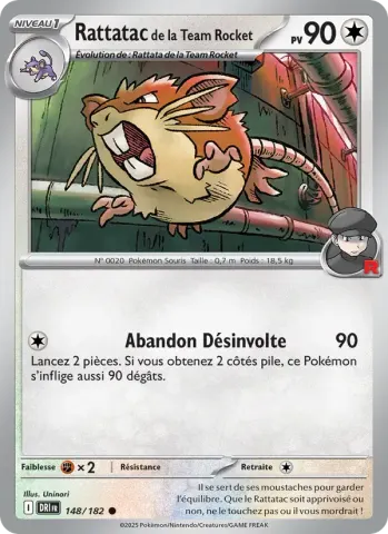Rattatac de la Team Rocket · 148