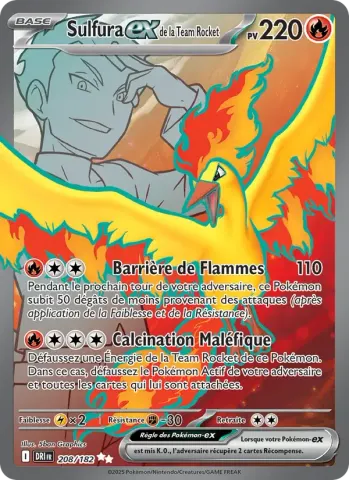 Sulfura-ex de la Team Rocket · 208