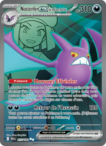 Nostenfer-ex de la Team Rocket · 217